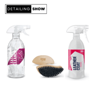 Σετ Καθαρισμού & Προστασίας Δέρματος GYEON | Leather Cleaner Strong 500ml + Coat + Brush